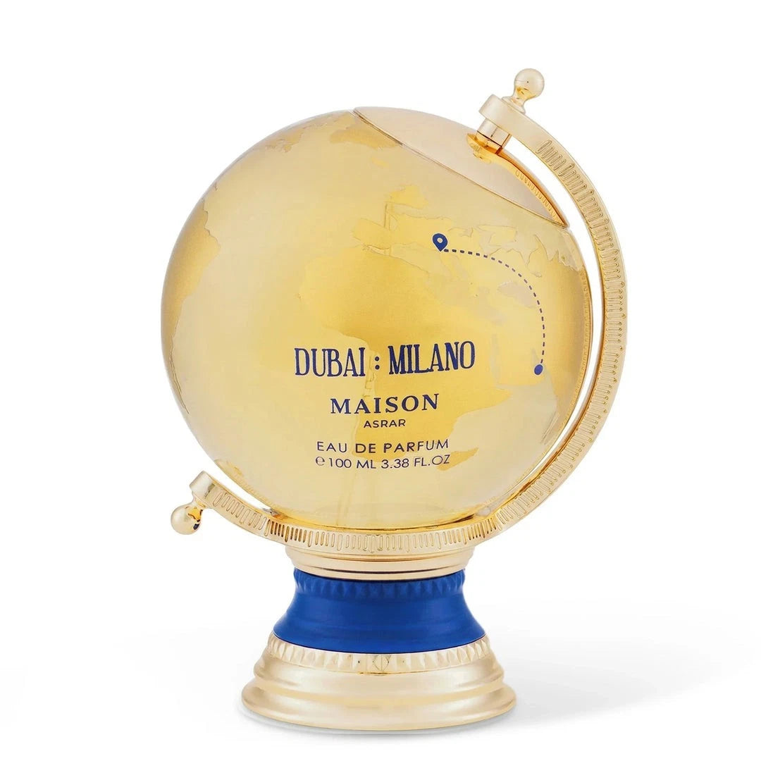 Maison Asrar Dubai Milano Eau de Parfum Spray 3.38 fl oz 100ml Luxury Long Lasting Fragrance Perfume