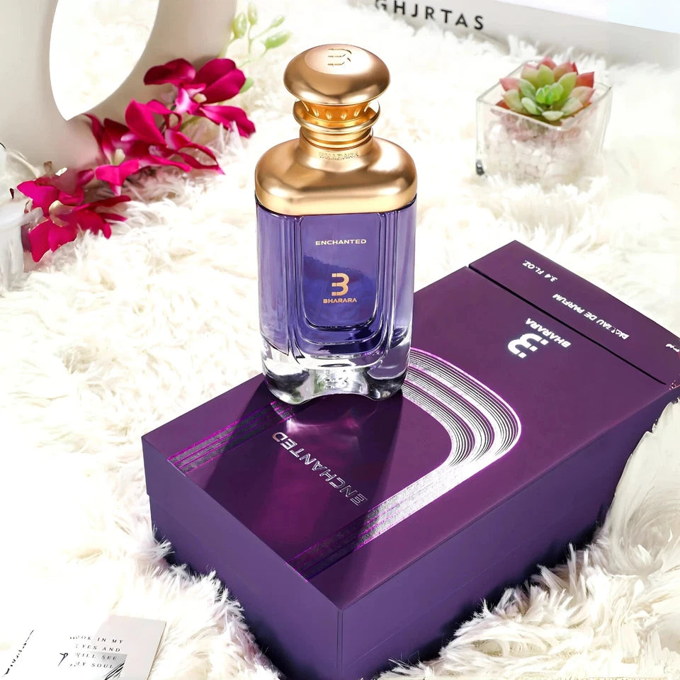 Bharara Enchanted Eau De Parfum 3.4 oz 100ml Long Lasting Unisex Niche Luxury Fragrance Perfume