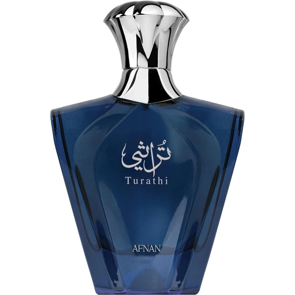 Turathi Blue Eau de Parfum Spray for Men 3.0 Fl Oz 90ml Fresh Long Lasting Luxury Fragrance